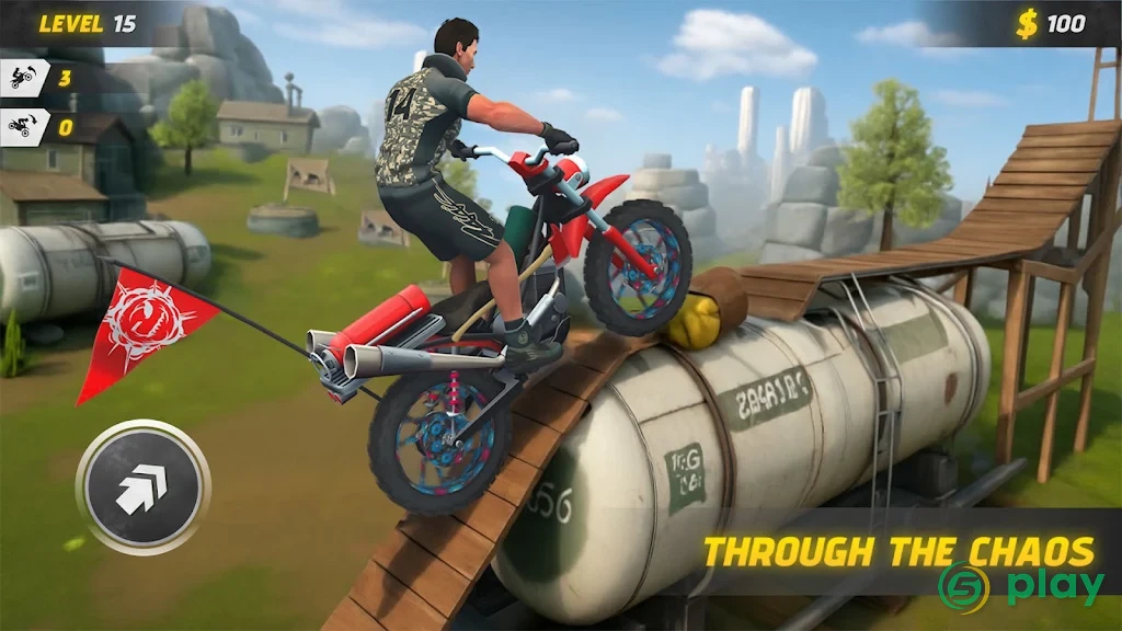 Stunt Bike Madness — скриншот 3