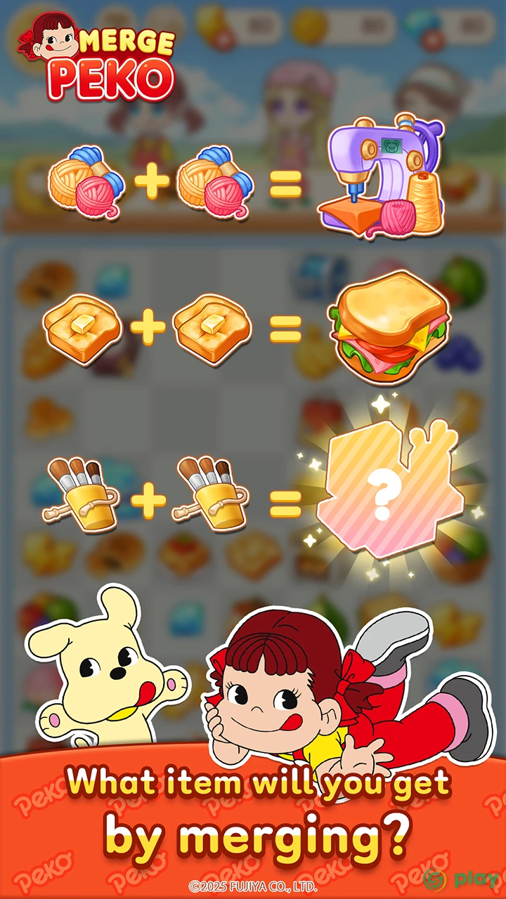 Merge Peko: Sweets World — скриншот 3