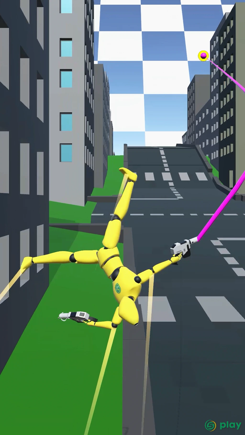 Grapple Hook Hero: Zip Action — скриншот 2