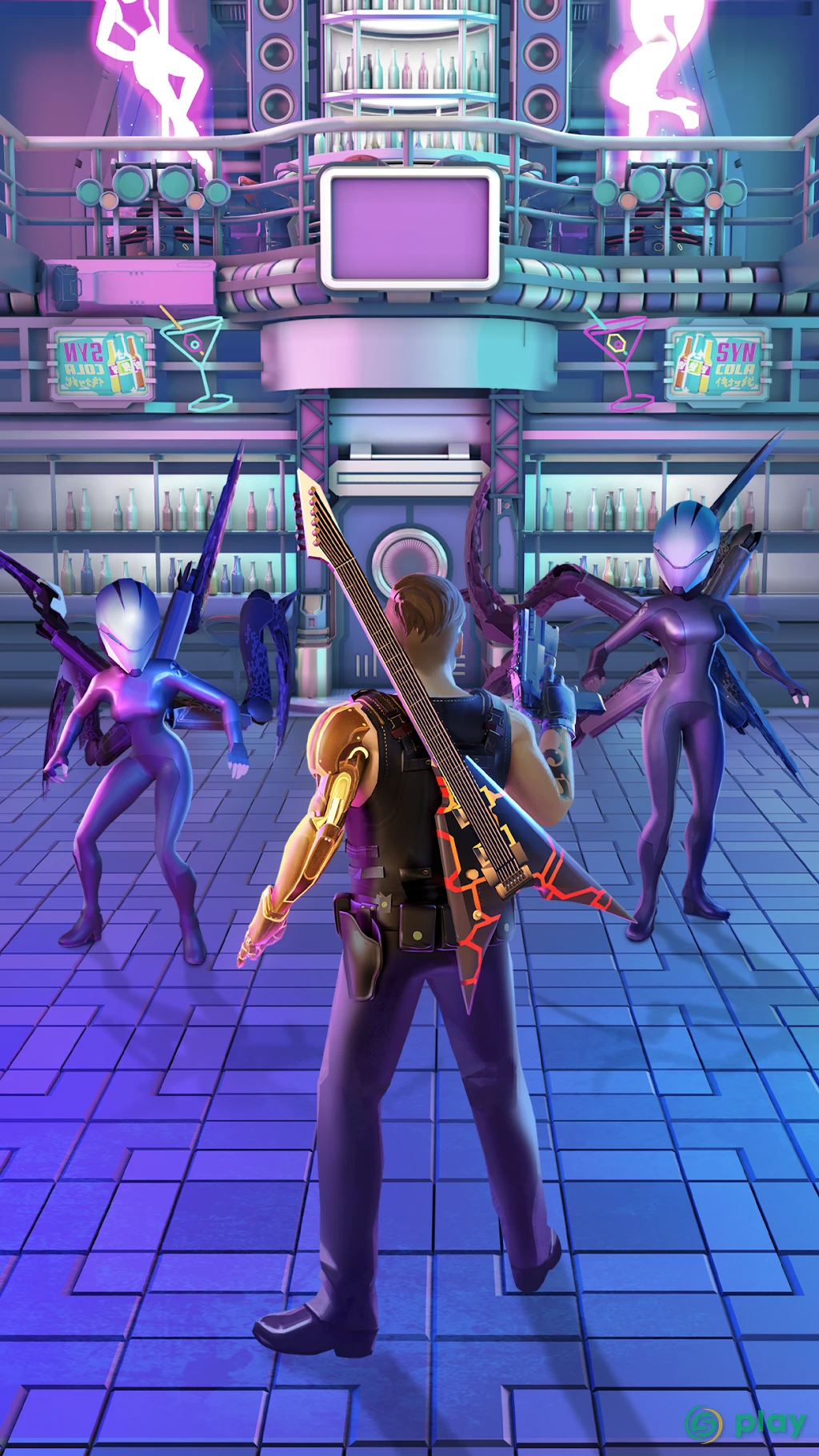 Cyberpunk Hero — скриншот 2