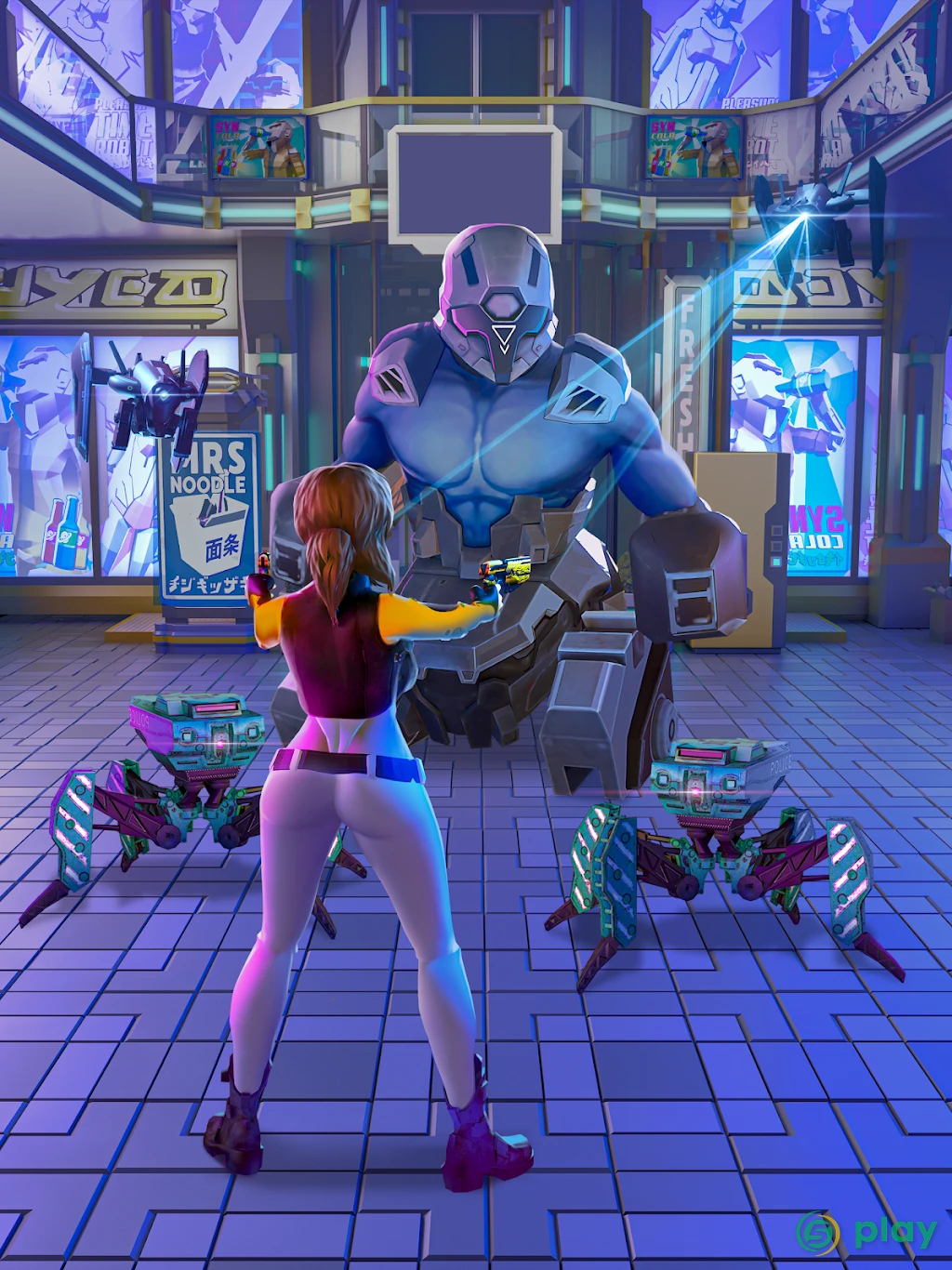 Cyberpunk Hero — скриншот 9