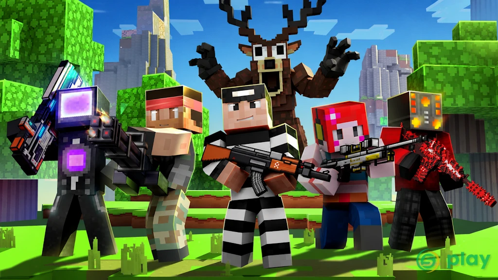 Cops N Robbers: Prison Games 2 — скриншот 1