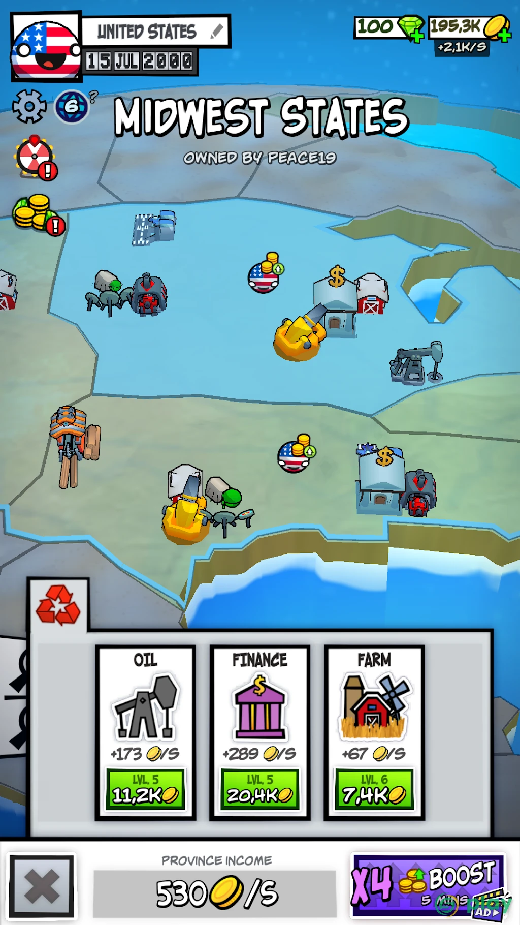Country Balls: State Takeover — скриншот 4