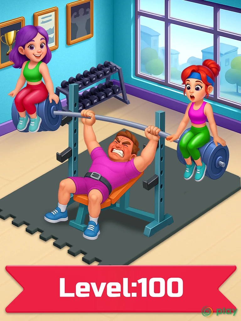 Happy Fitness: Gym Game — скриншот 11