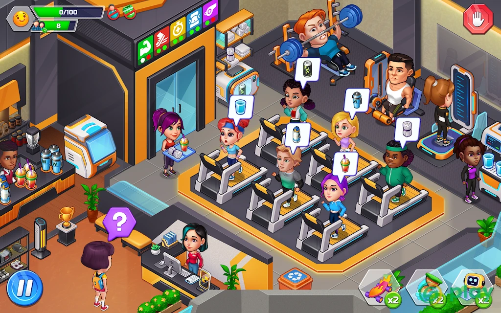 Happy Fitness: Gym Game — скриншот 12