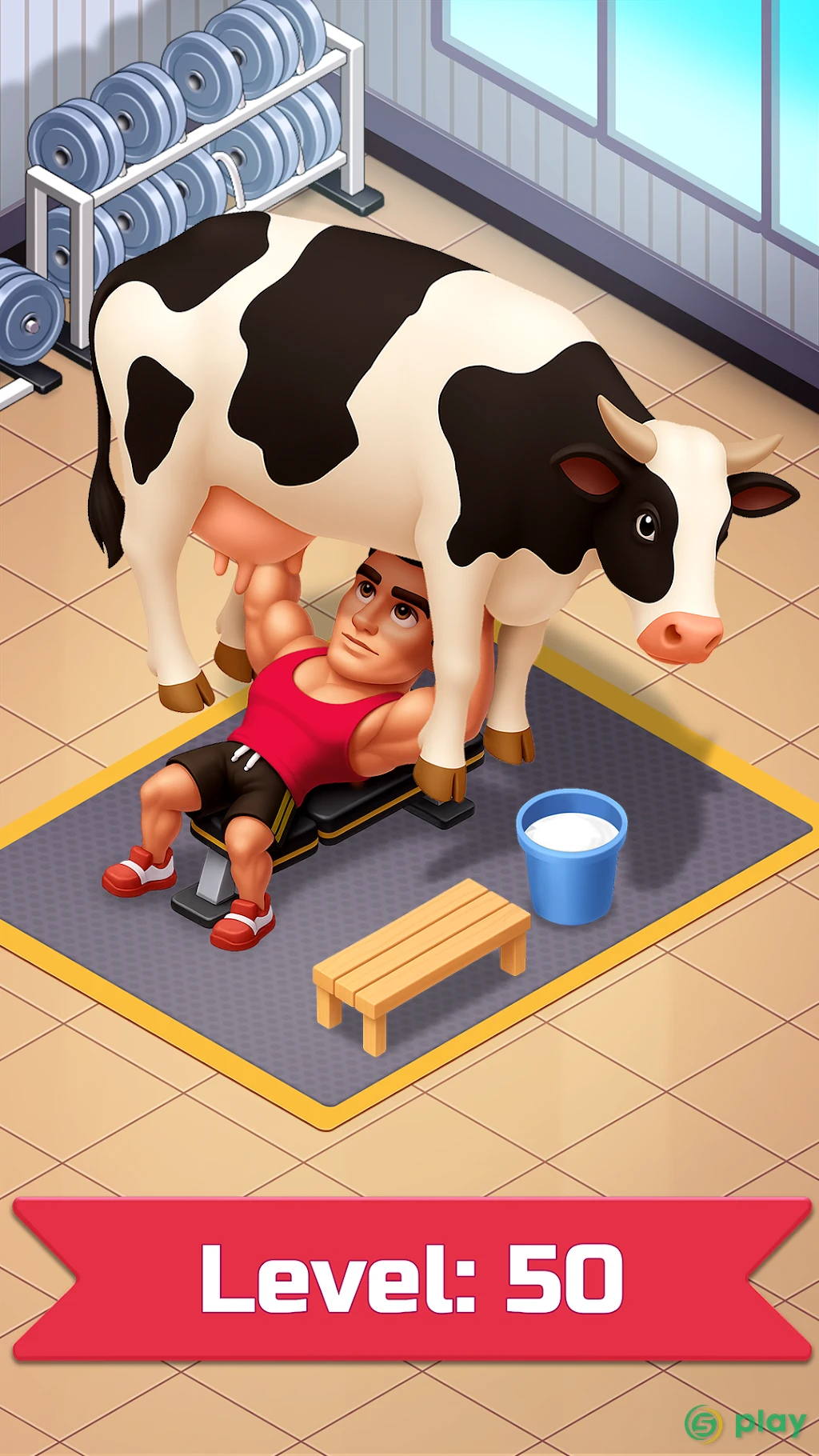 Happy Fitness: Gym Game — скриншот 2