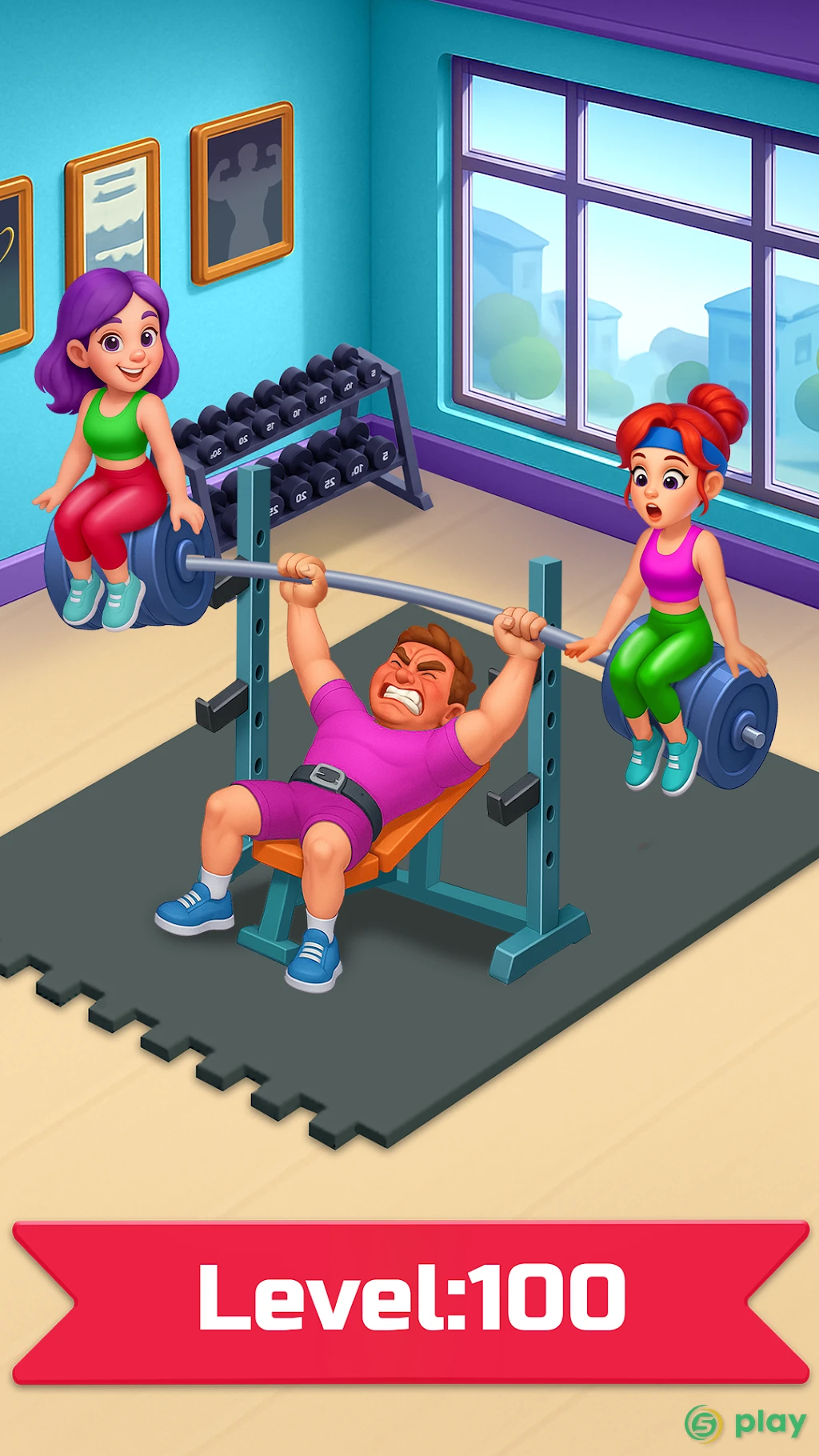 Happy Fitness: Gym Game — скриншот 3