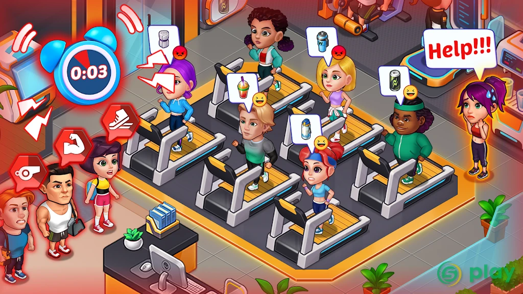 Happy Fitness: Gym Game — скриншот 6