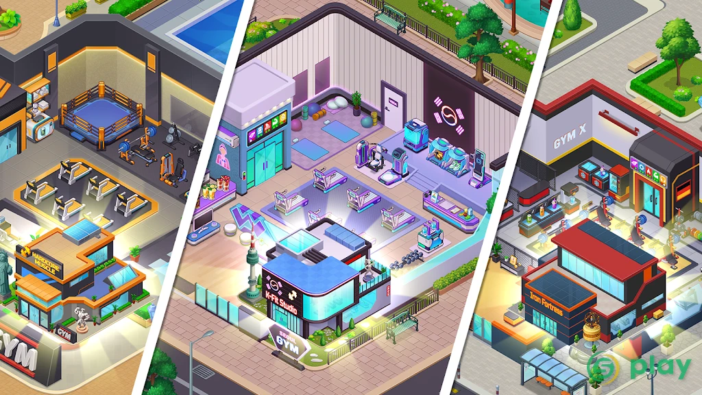 Happy Fitness: Gym Game — скриншот 7