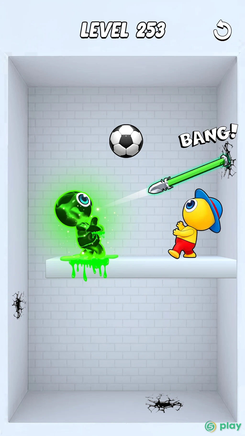 Spring Spear: Aim & Snap — скриншот 2