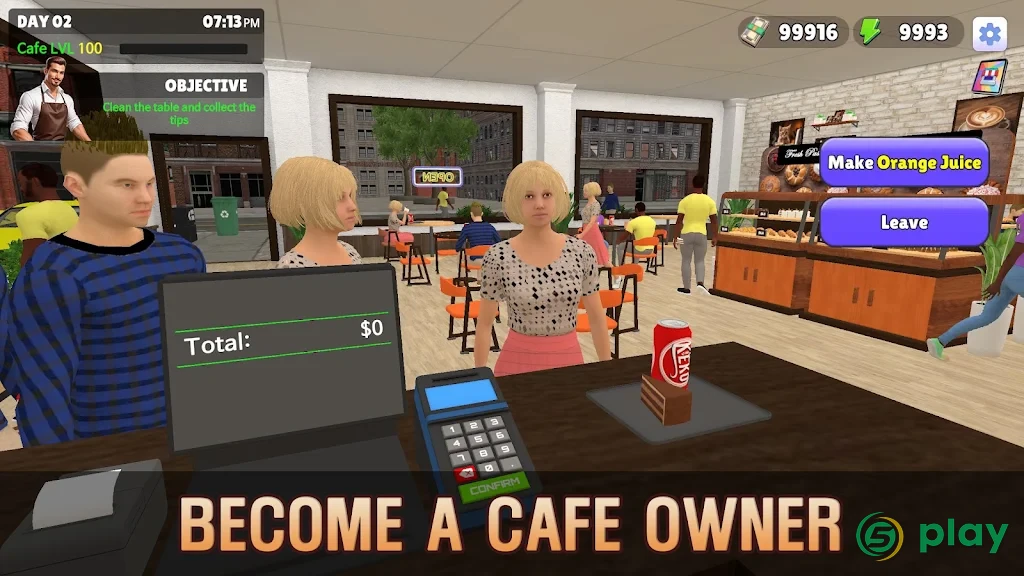 My Cafe Simulator — скриншот 4
