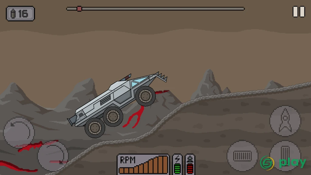 Death Rover - Луноход и зомби — скриншот 6