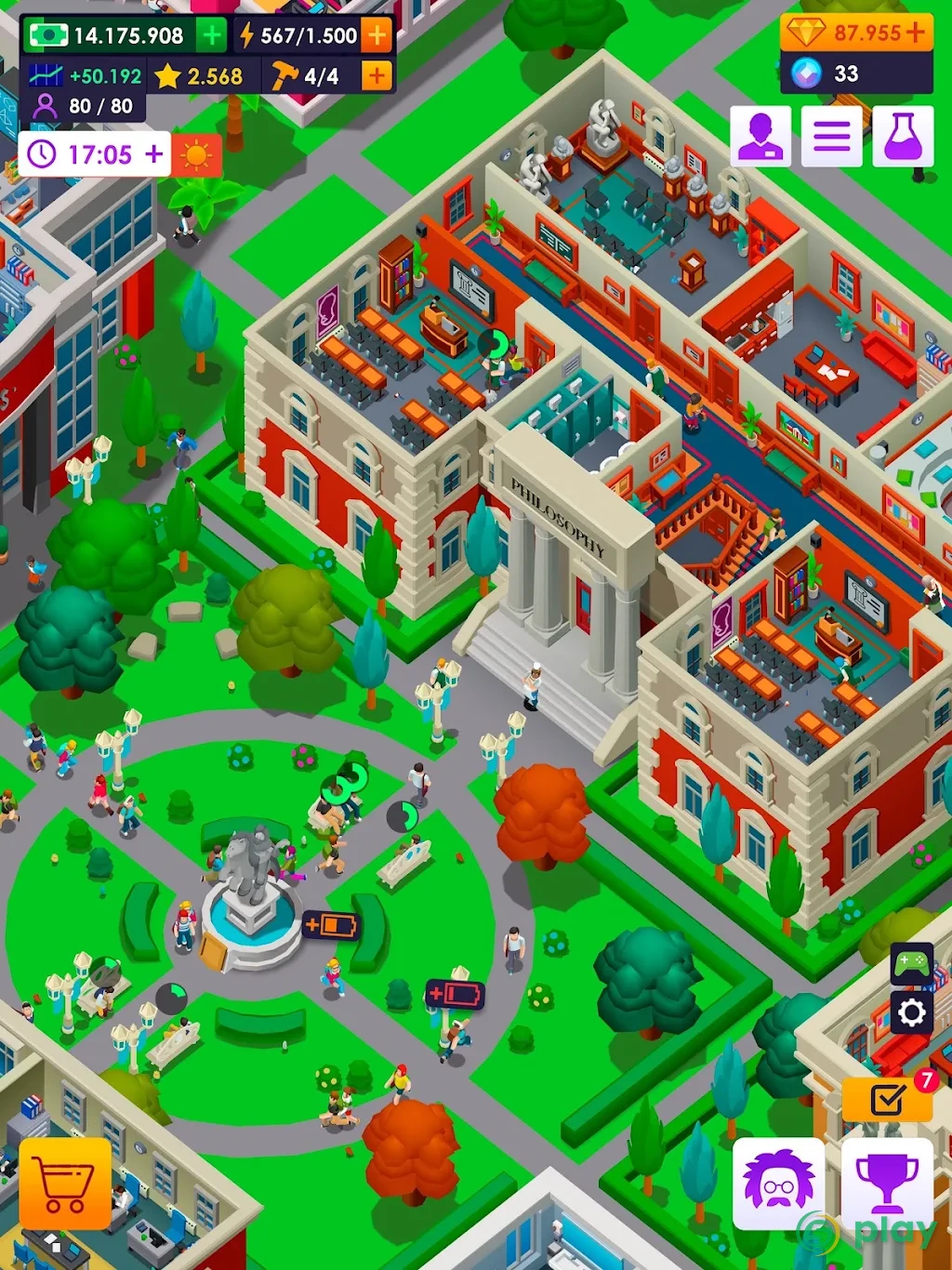 University Empire Tycoon — скриншот 12