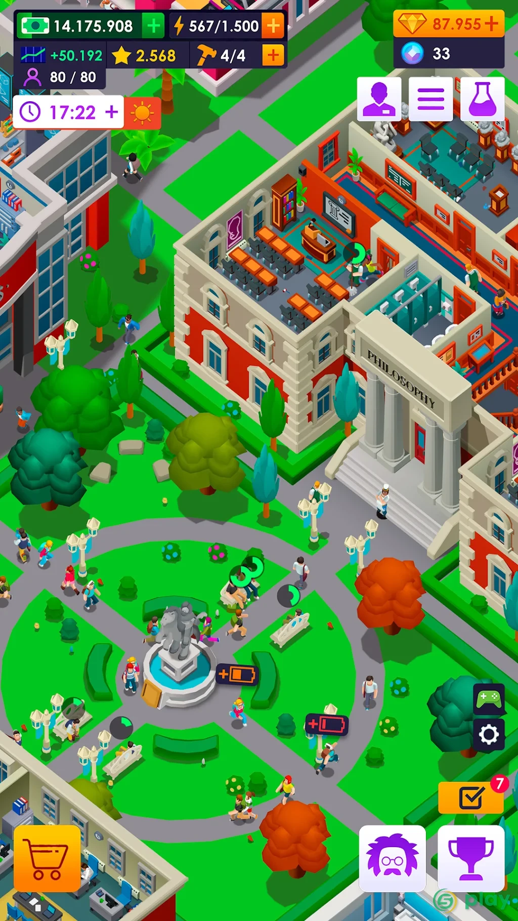 University Empire Tycoon — скриншот 6
