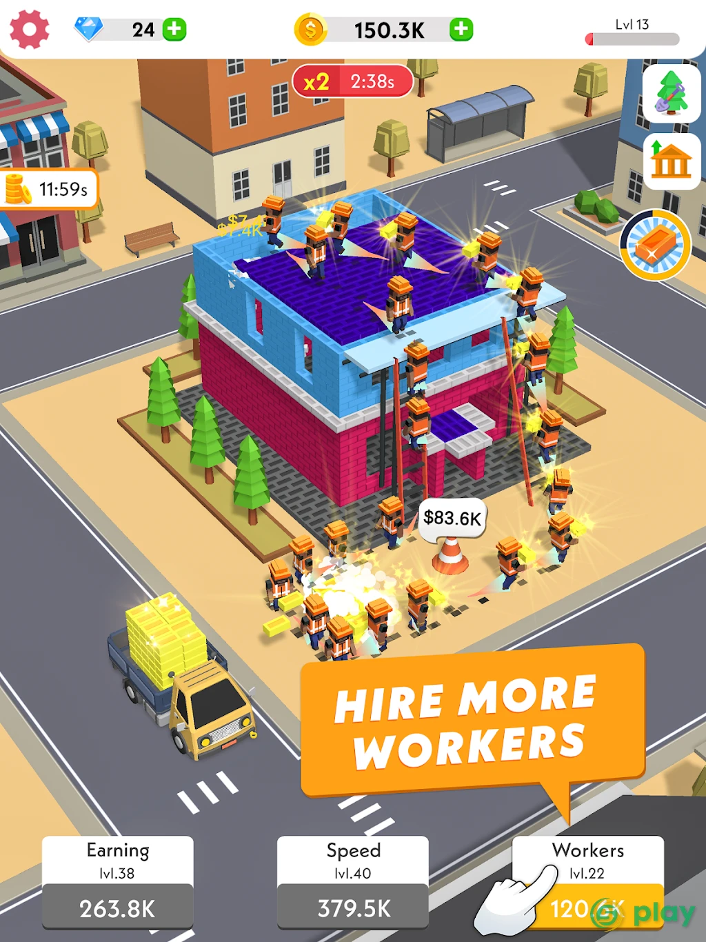Idle Construction 3D — скриншот 10