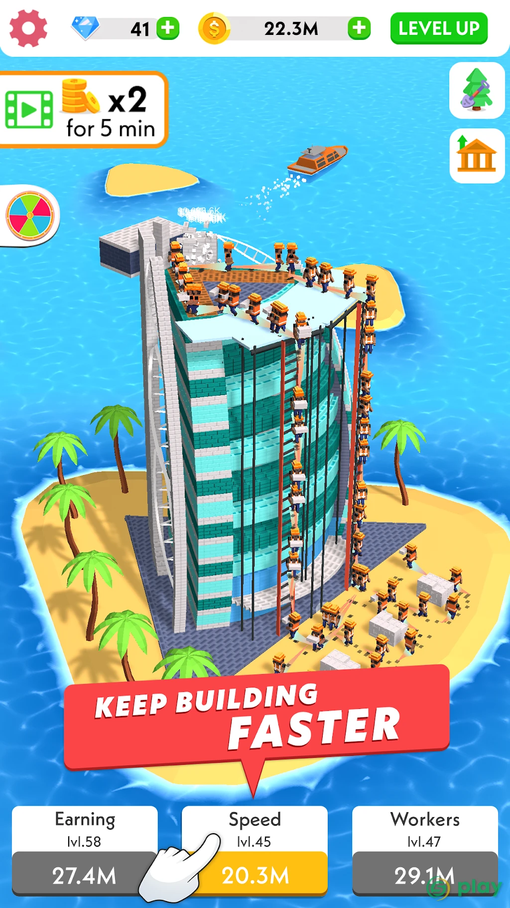 Idle Construction 3D — скриншот 2