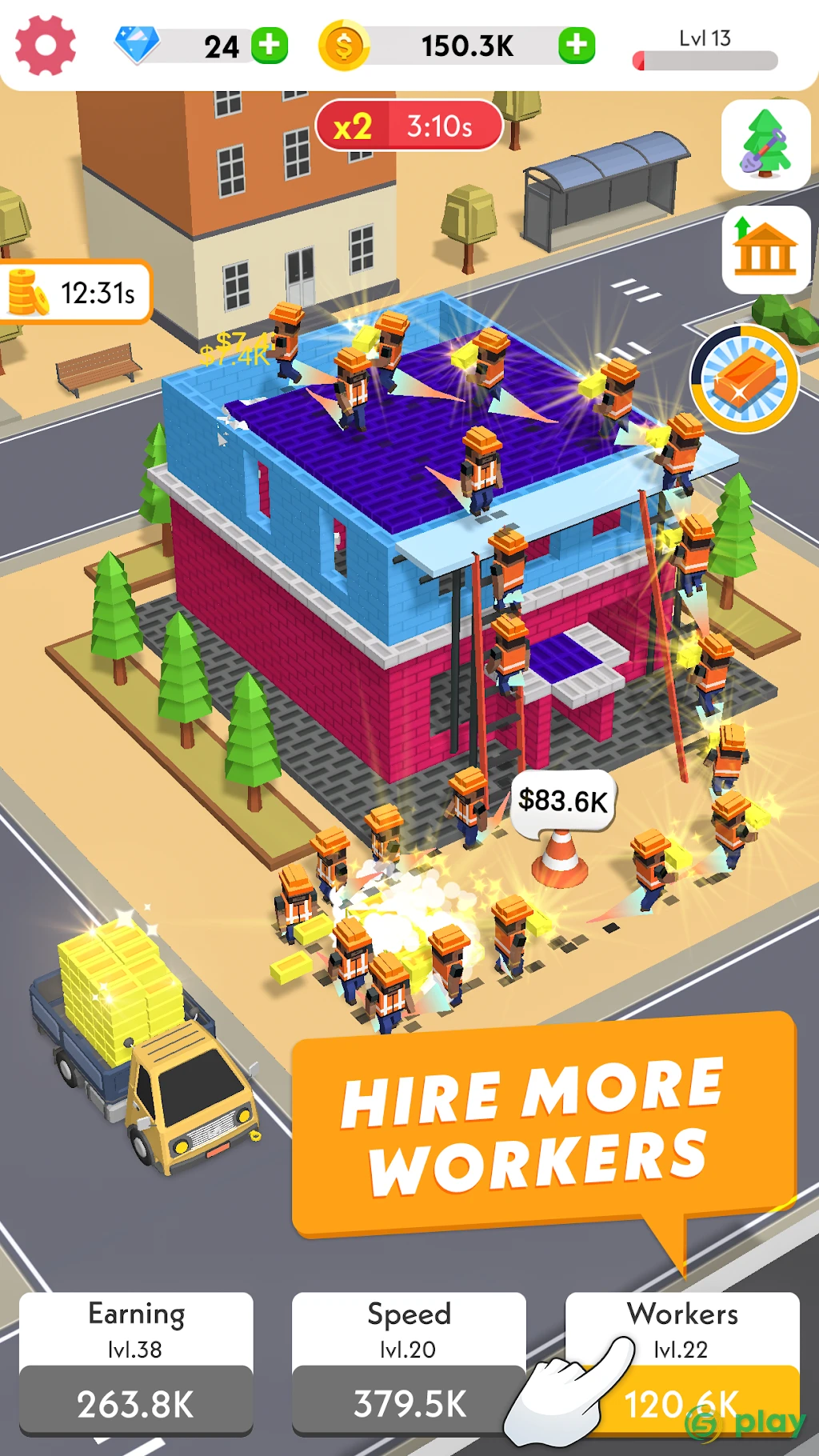 Idle Construction 3D — скриншот 3