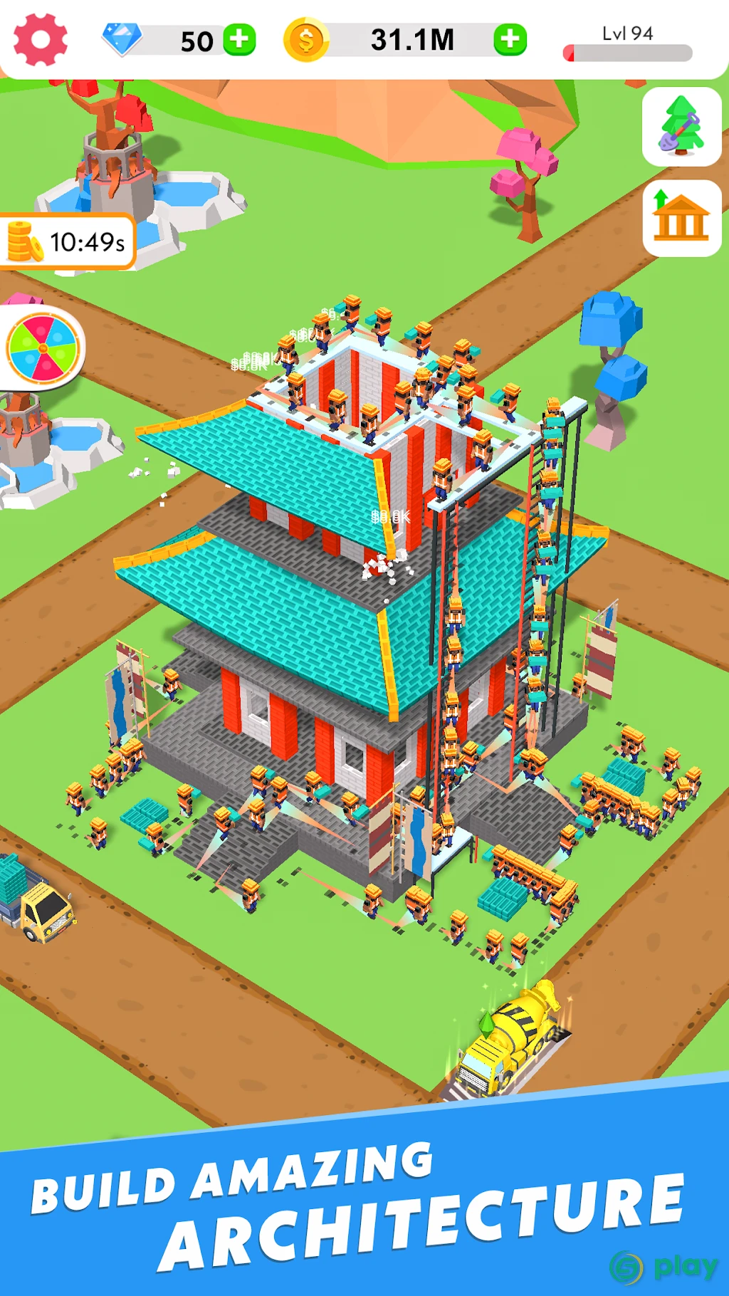Idle Construction 3D — скриншот 4