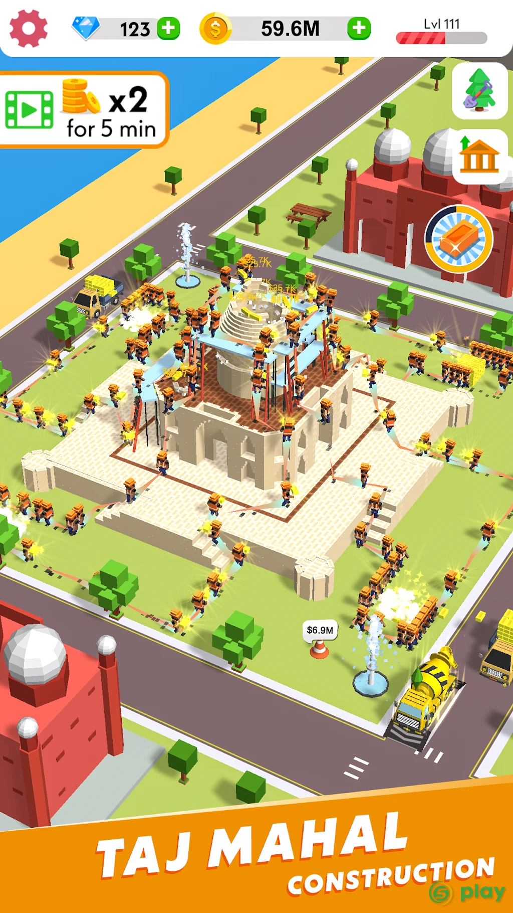 Idle Construction 3D — скриншот 5