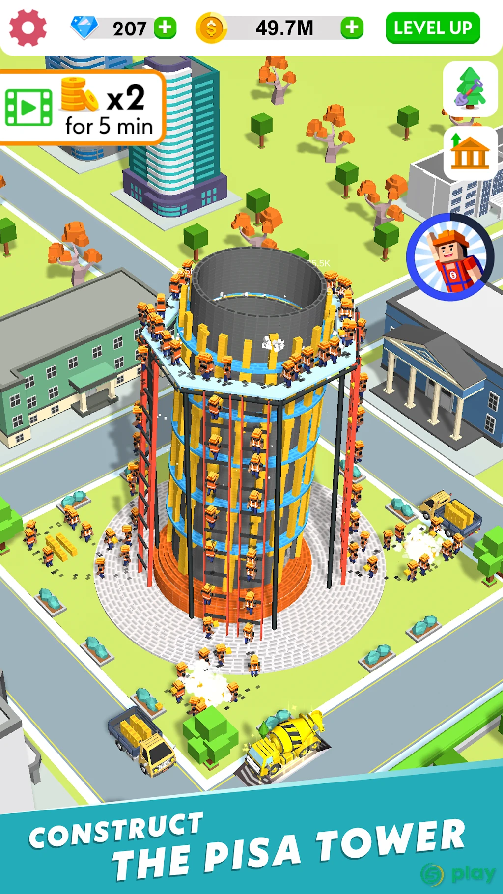 Idle Construction 3D — скриншот 6