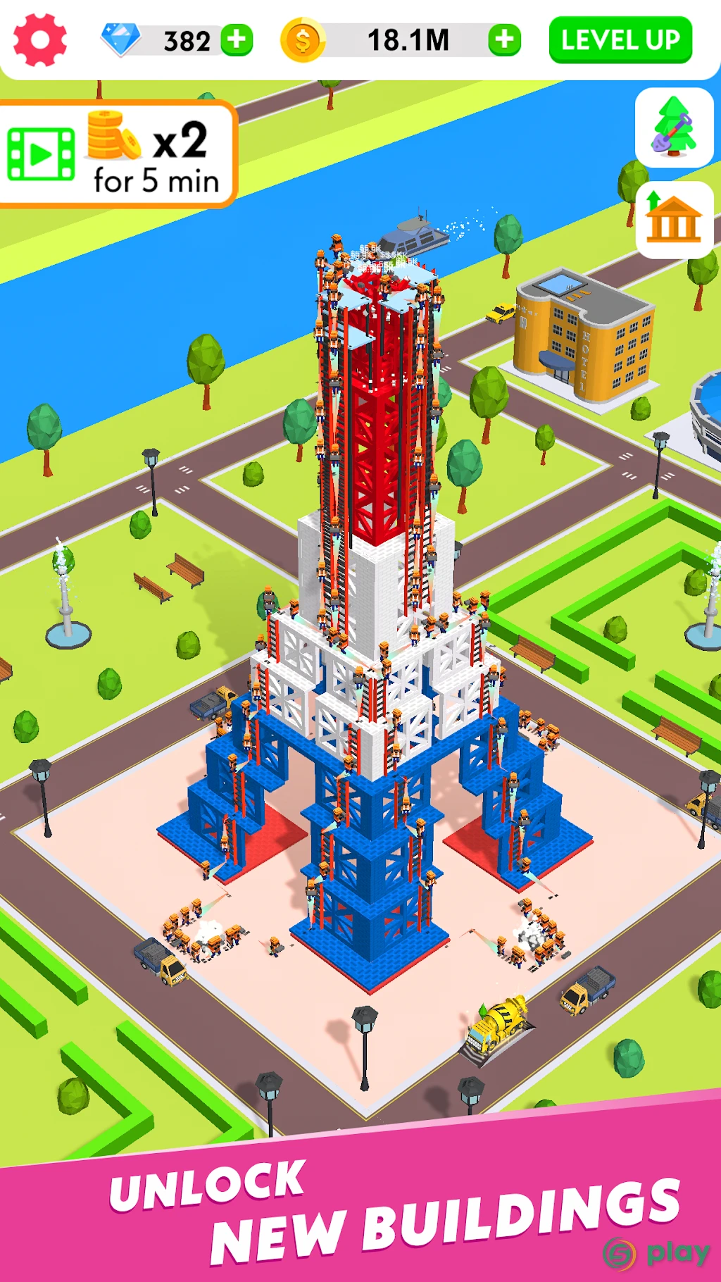 Idle Construction 3D — скриншот 7