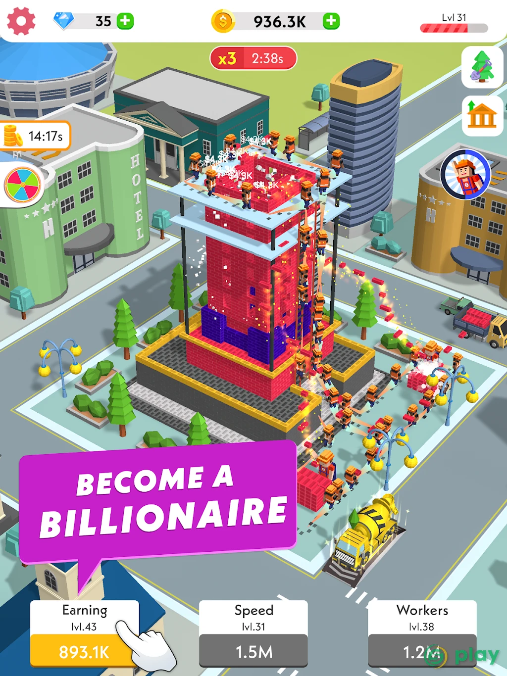 Idle Construction 3D — скриншот 8