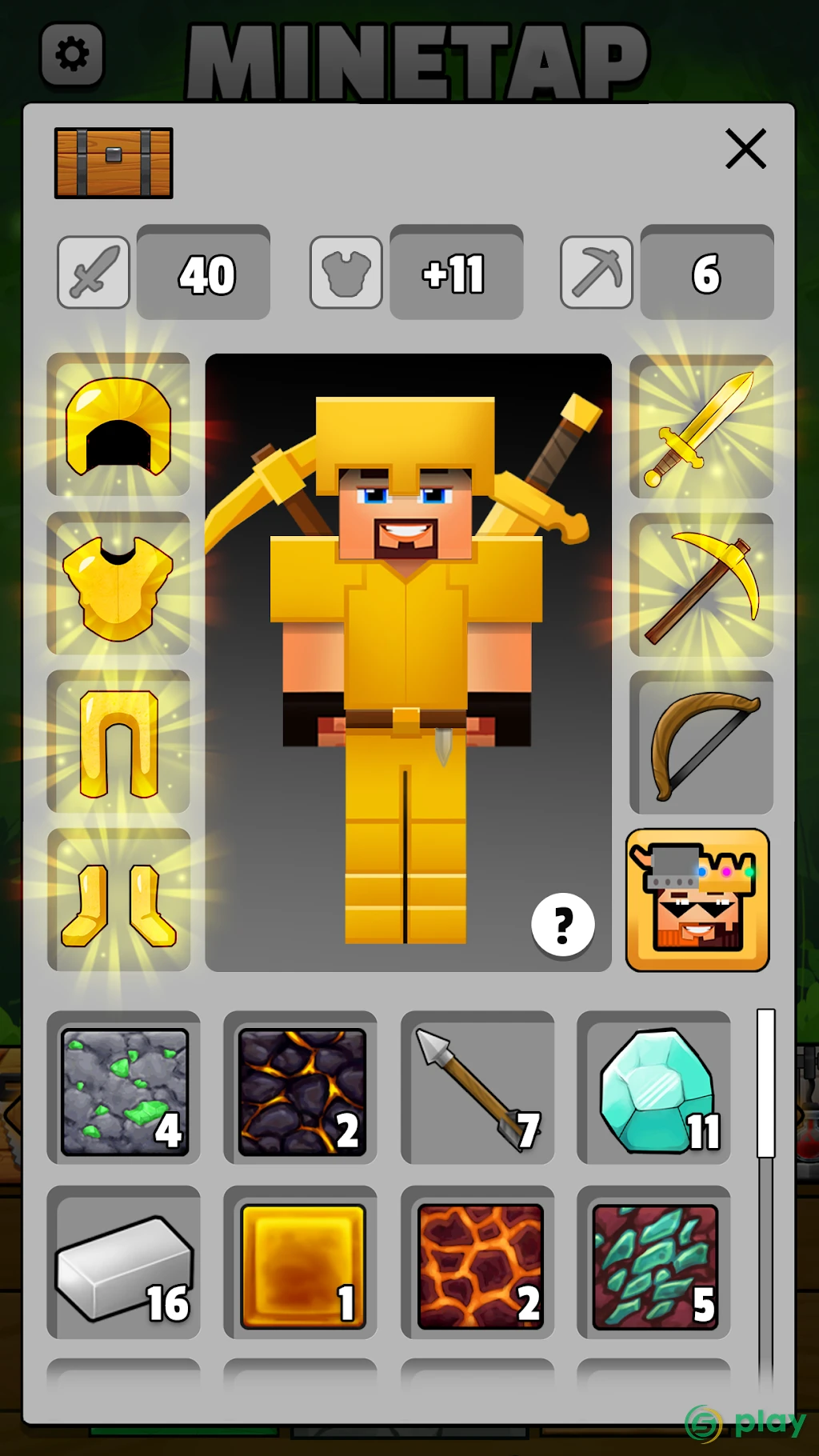 Minetap – Merge кликер — скриншот 5