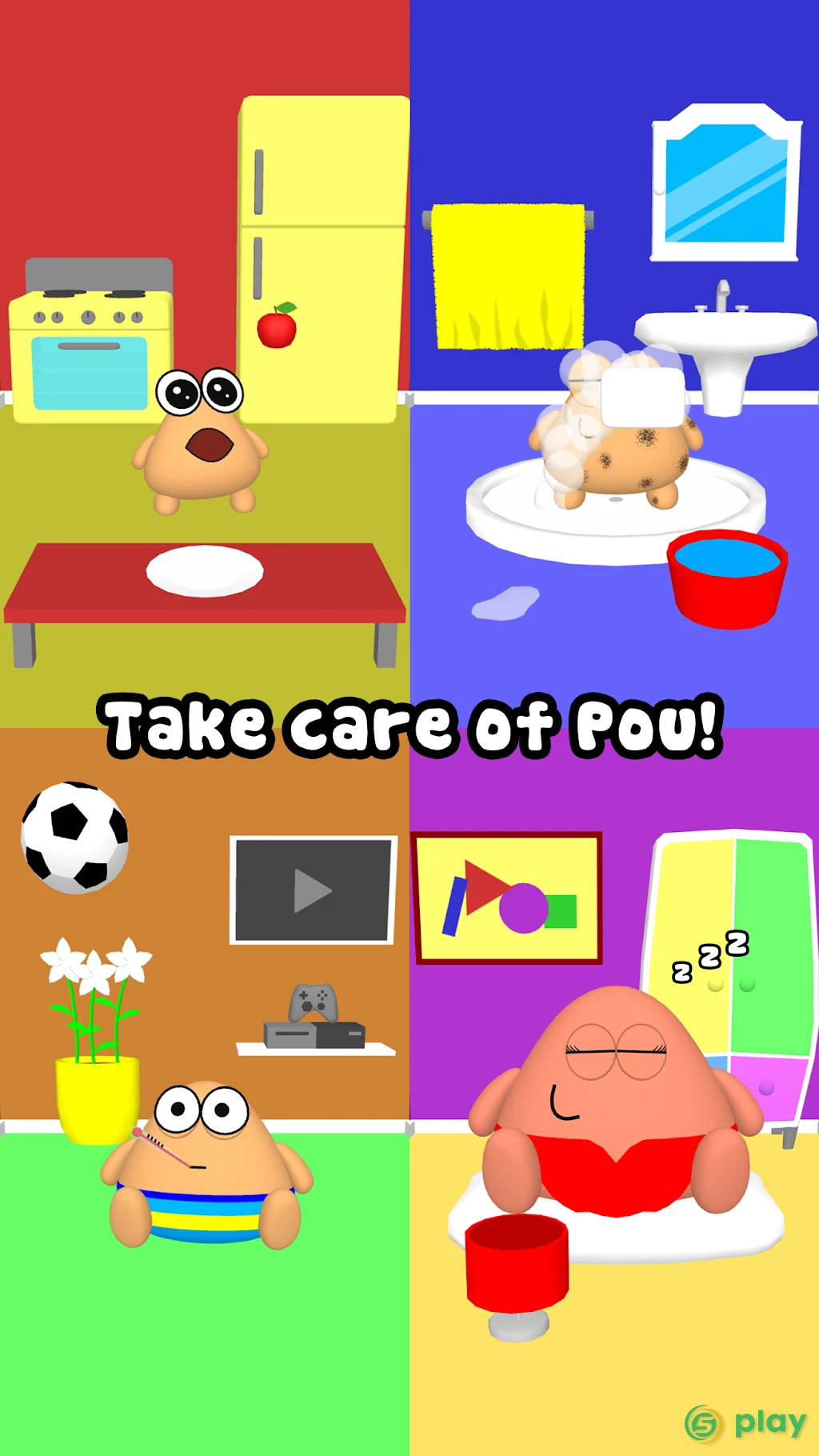 Pou 3D — скриншот 1