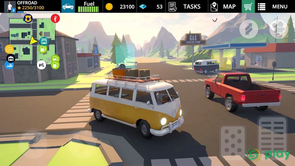 Driving Zone: Offroad Lite — скриншот 2