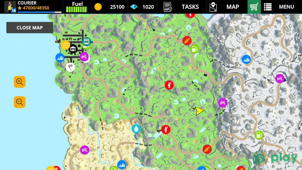Driving Zone: Offroad Lite — скриншот 5