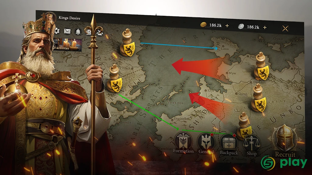 Grand War 4: Medieval Strategy — скриншот 10