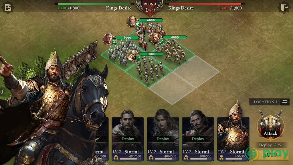 Grand War 4: Medieval Strategy — скриншот 9