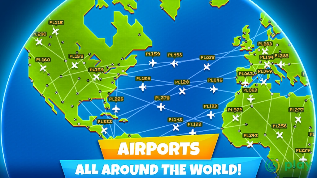 Pocket Planes: Airline Tycoon — скриншот 1
