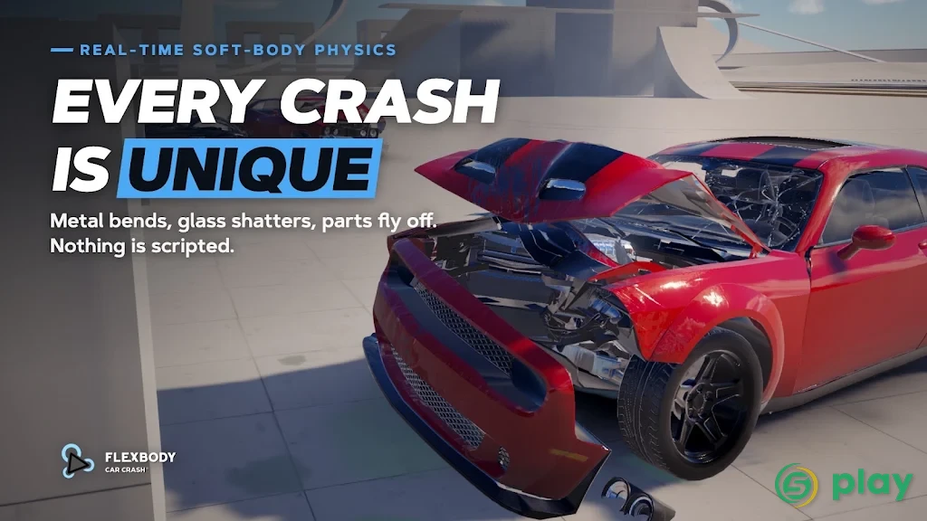 Flexbody Car Crash: Soft Body — скриншот 1