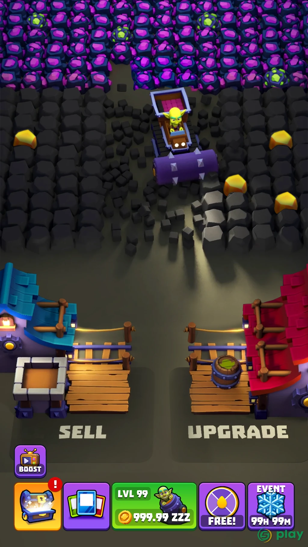 Gold and Goblins: Idle Miner — скриншот 7