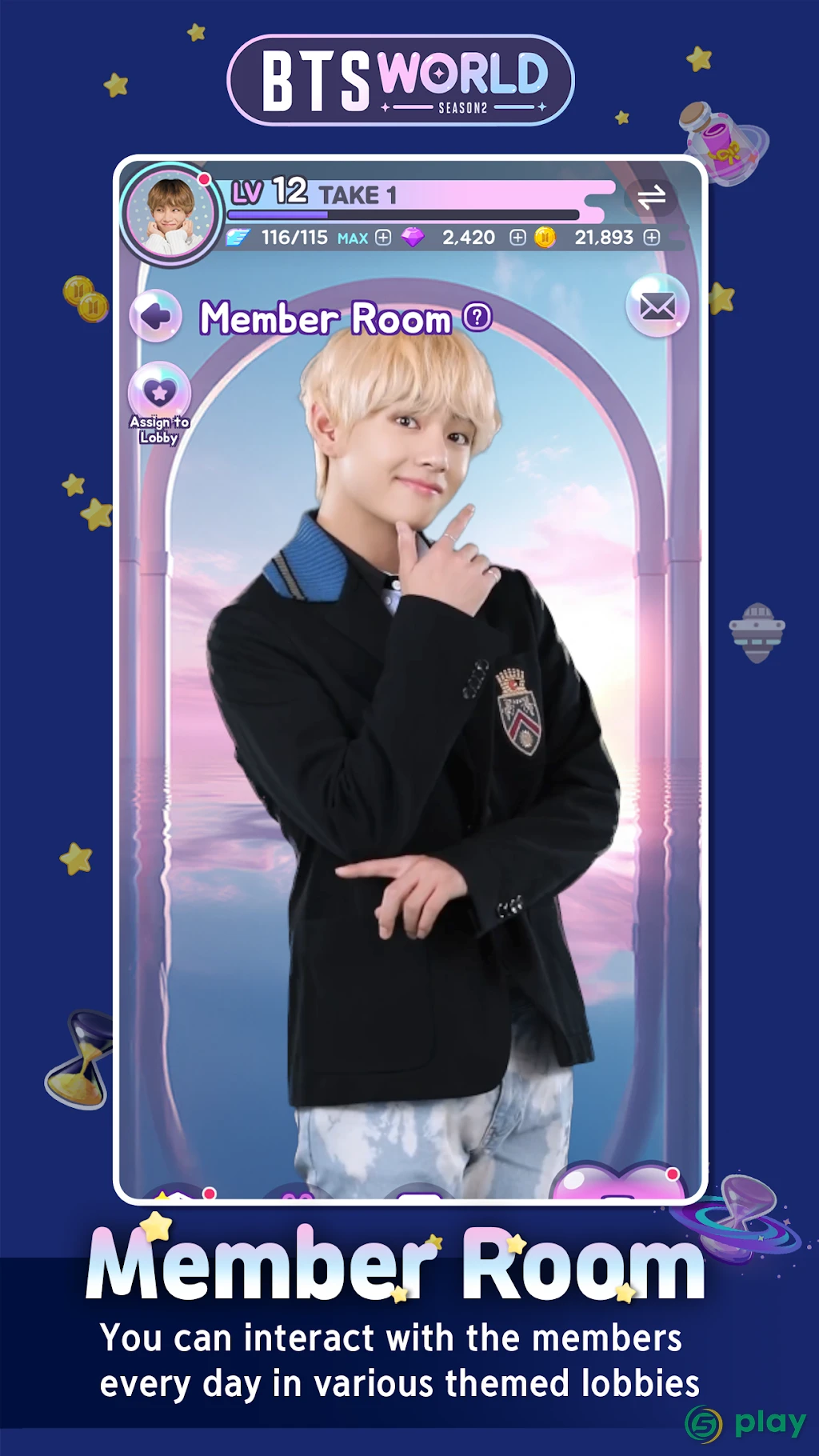 BTS WORLD Season 2 — скриншот 1