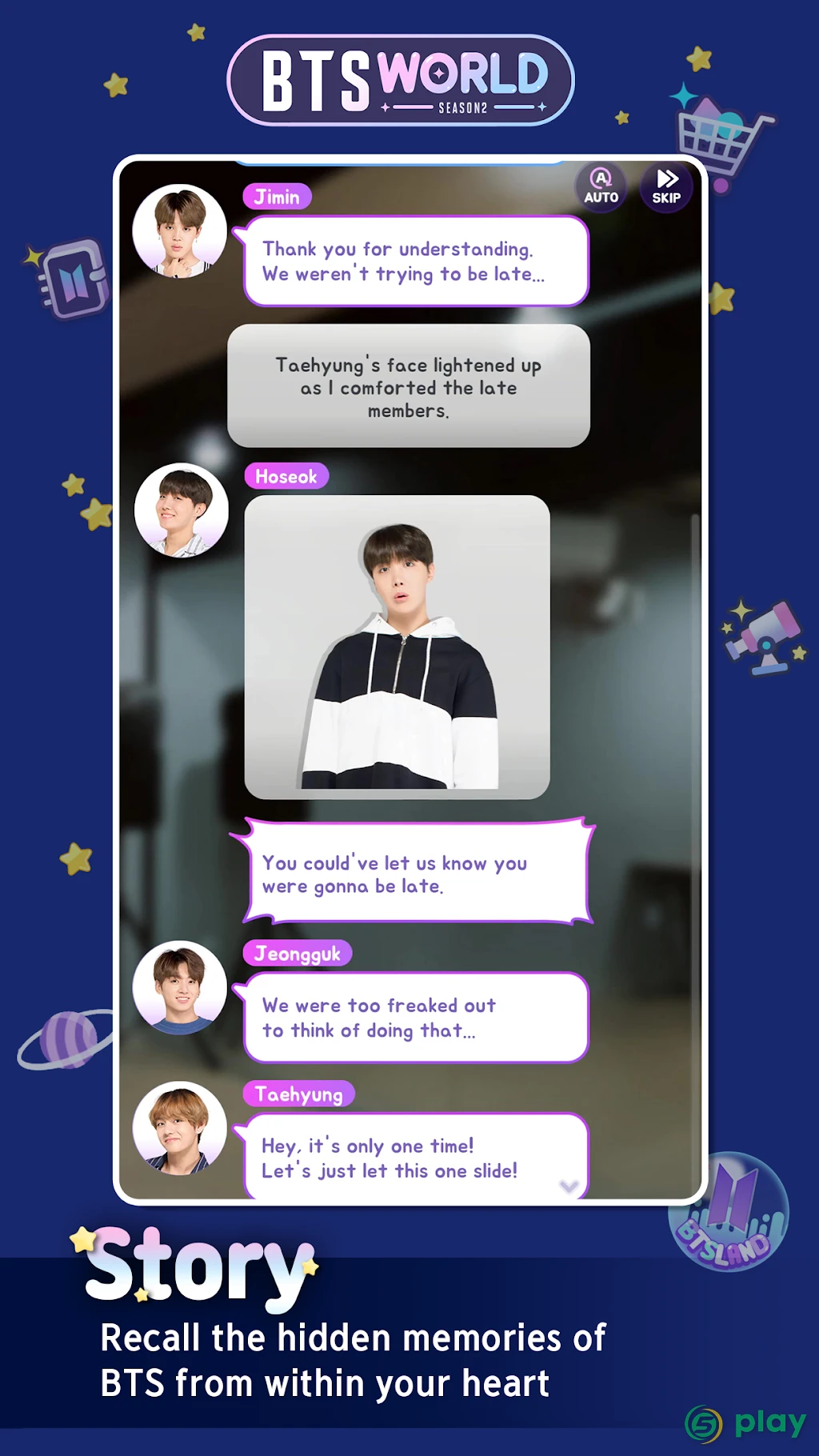 BTS WORLD Season 2 — скриншот 2