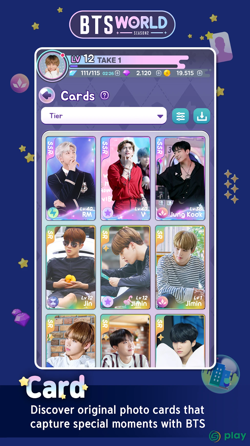 BTS WORLD Season 2 — скриншот 3