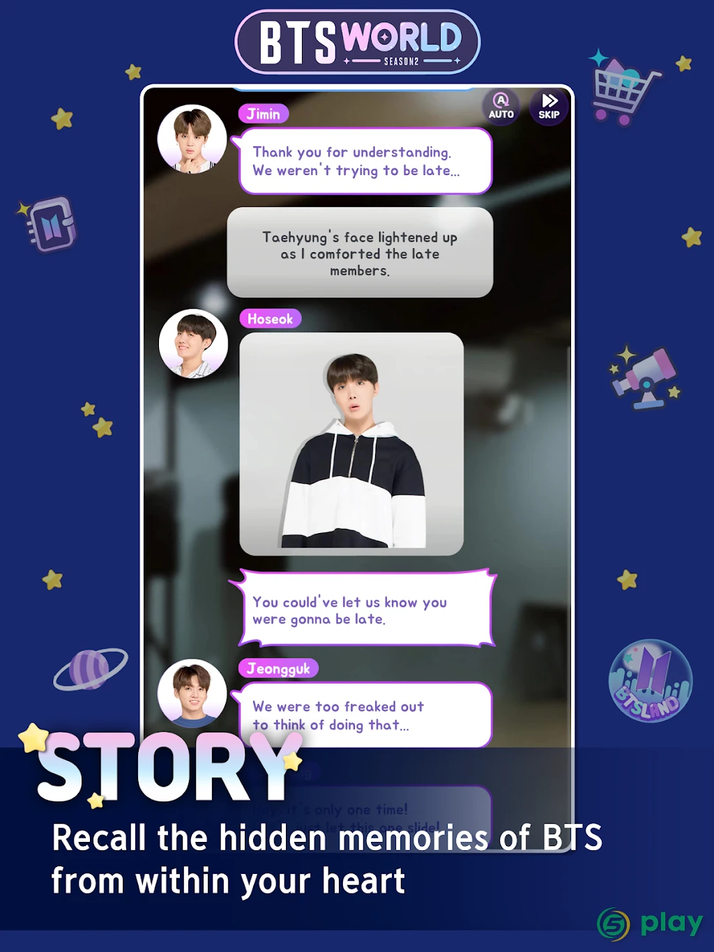 BTS WORLD Season 2 — скриншот 8