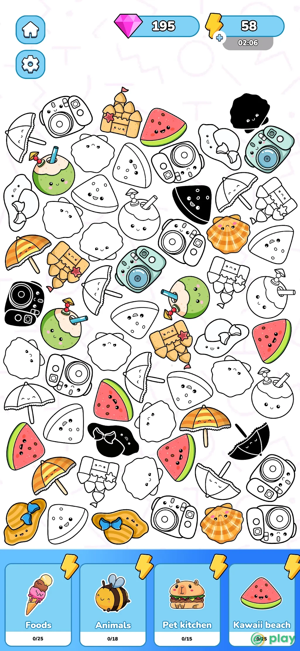Merge Sticker Playbook 2D — скриншот 2