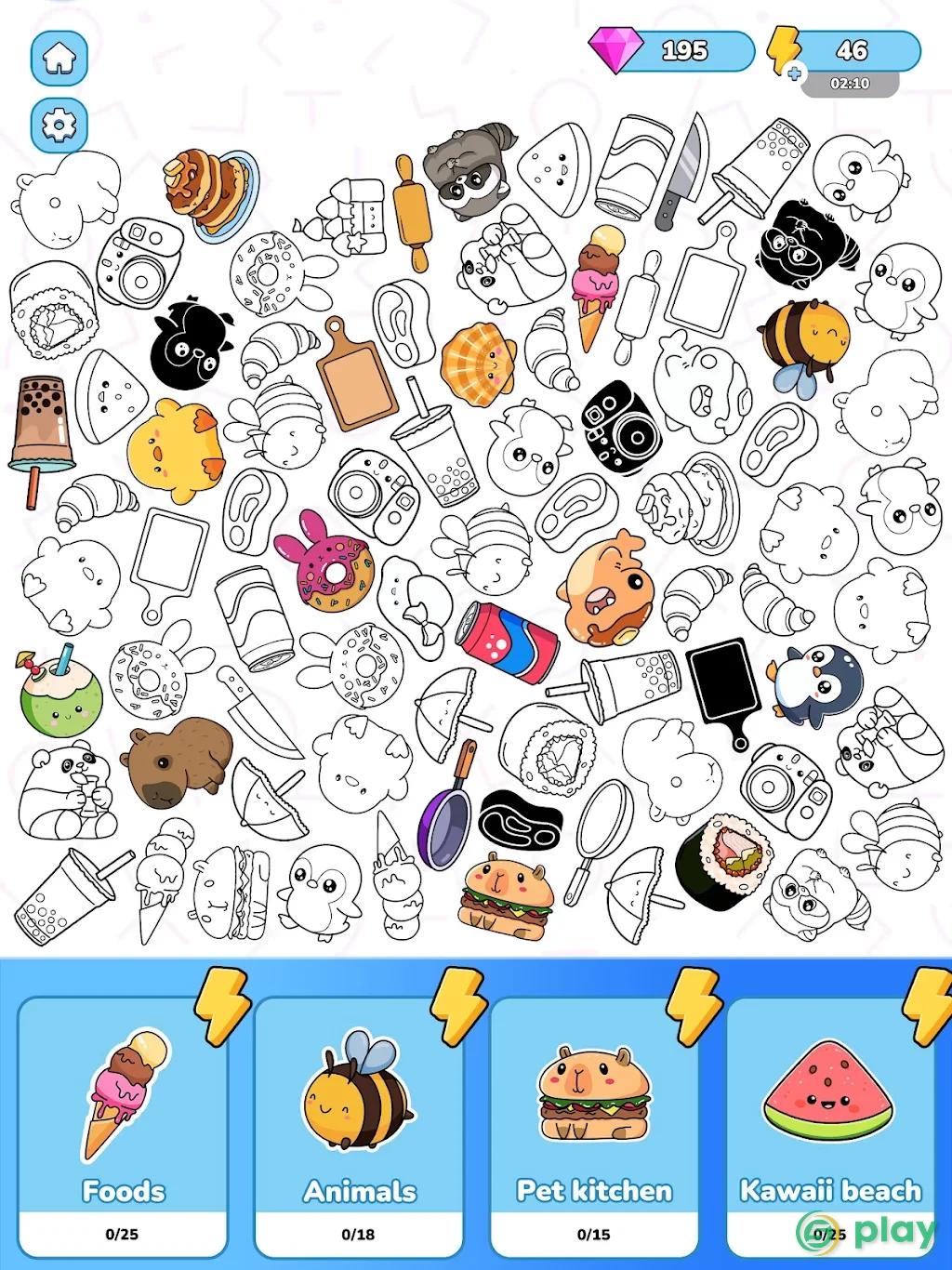 Merge Sticker Playbook 2D — скриншот 9