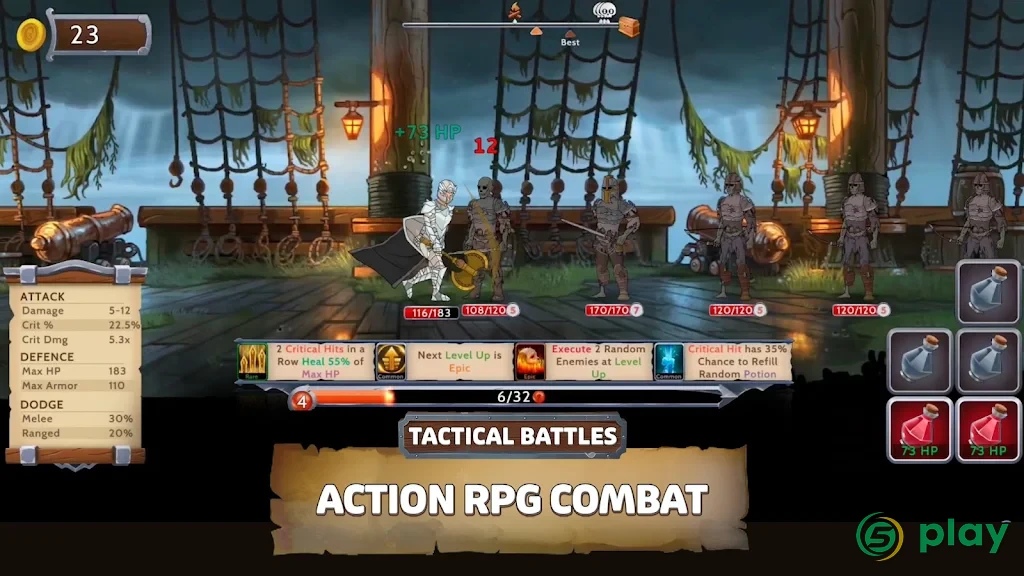 Obsidian Knight RPG — скриншот 12