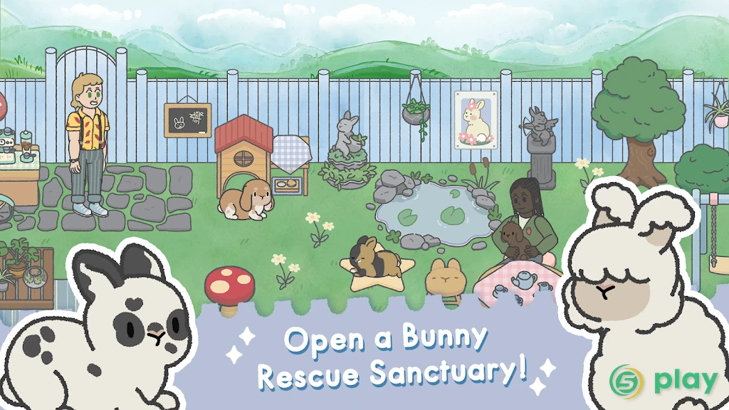 Bunny Haven - Cute Cafe — скриншот 1