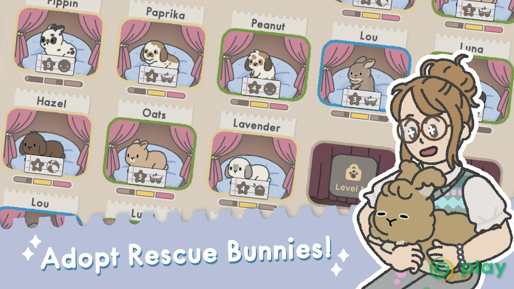 Bunny Haven - Cute Cafe — скриншот 2