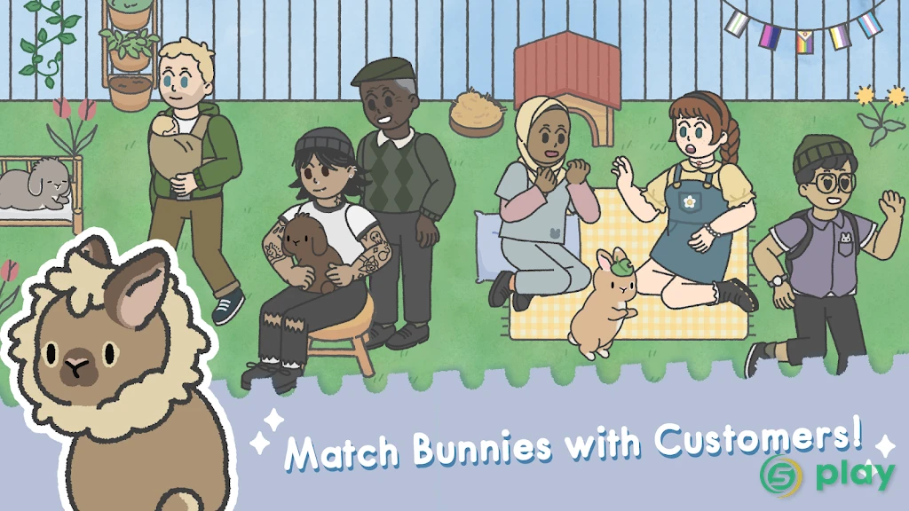 Bunny Haven - Cute Cafe — скриншот 5