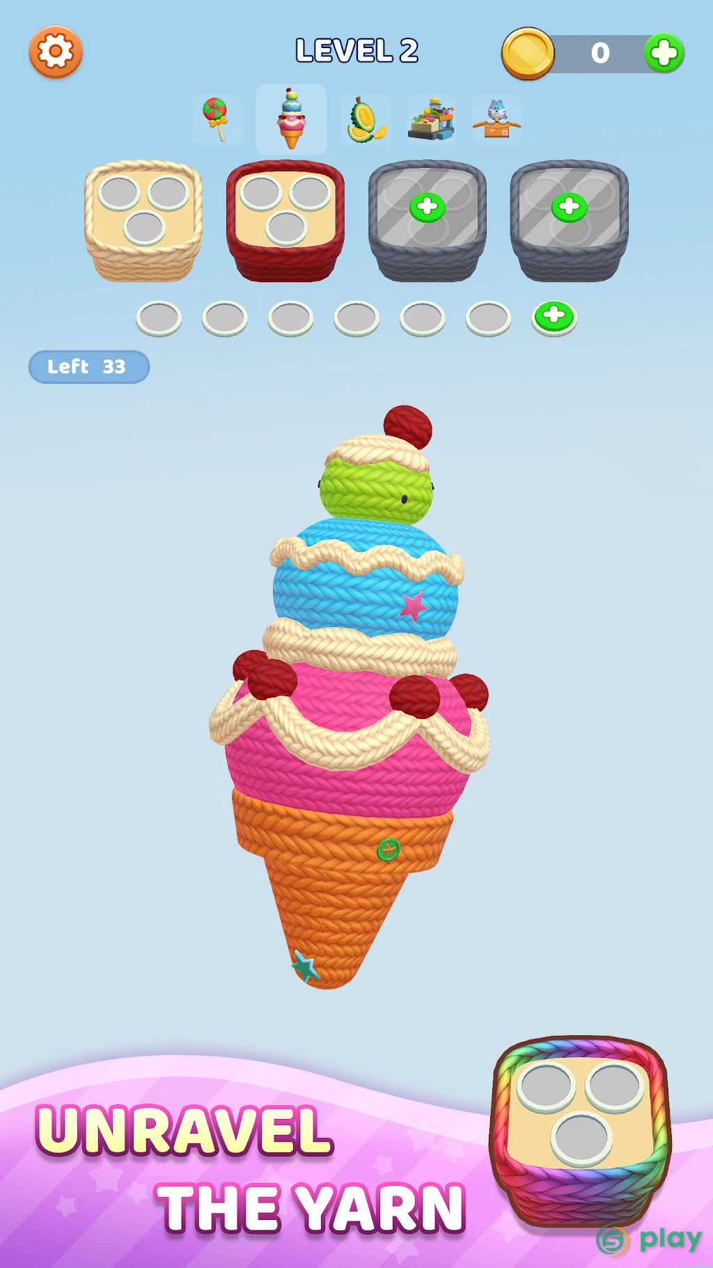Yarn Fever! Unravel Puzzle — скриншот 8