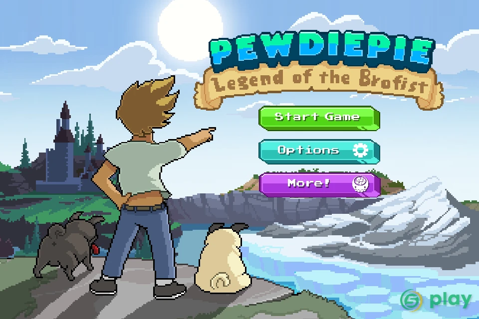 PewDiePie: Legend of Brofist — скриншот 1