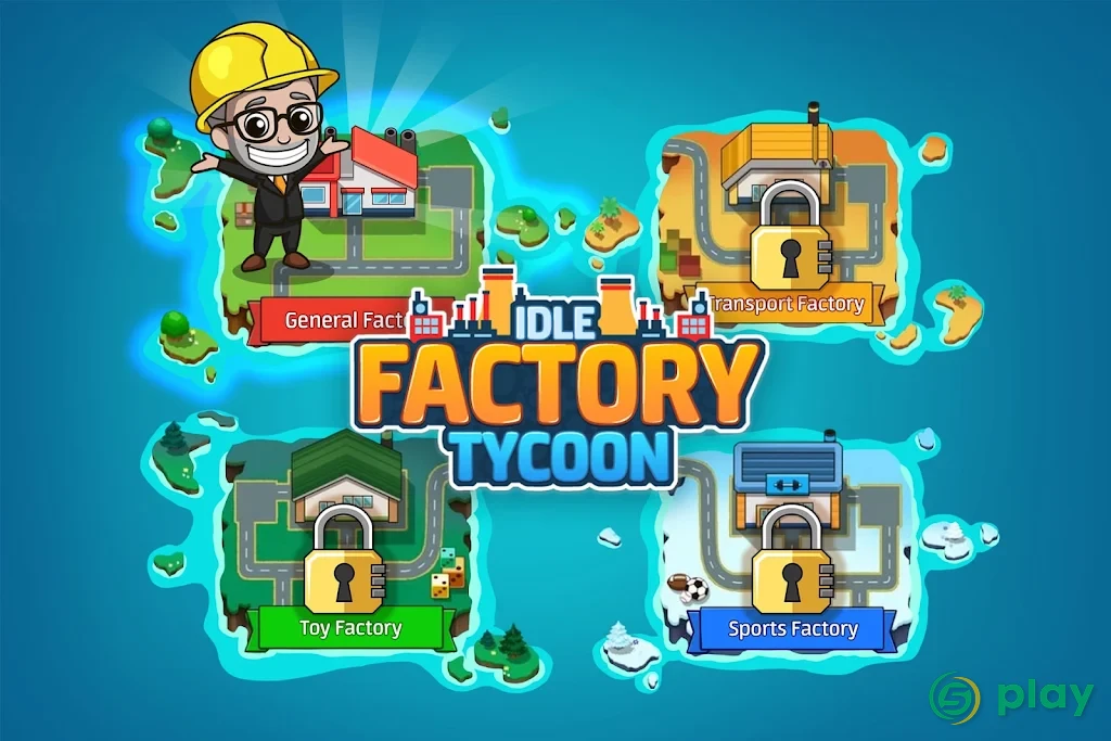 Idle Factory Tycoon — скриншот 1