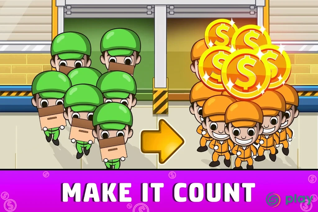 Idle Factory Tycoon — скриншот 2
