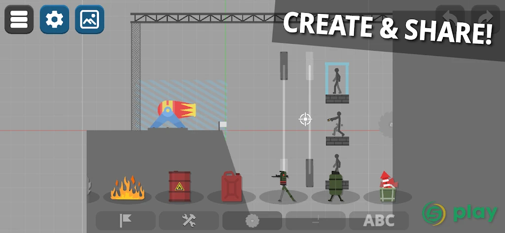Stick Box Ragdoll Playground — скриншот 4